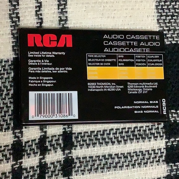 RCA recordable audio cassette tapes - Picture 3 of 6